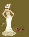 Couture woman Royalty Free Stock Photo