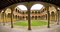 Coutyard, Santcti Spiritus University, OÃÂ±ate, Spain Royalty Free Stock Photo