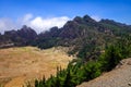 Cova de Paul votano crater in Santo Antao island, Cape Verde Royalty Free Stock Photo