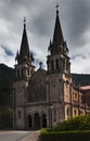 Covadonga basilica Royalty Free Stock Photo