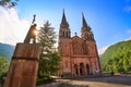 Covadonga Catholic sanctuary Basilica Asturias Royalty Free Stock Photo