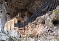 Covadonga chapel in Asturias, Spain. Royalty Free Stock Photo