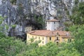 Covadonga grotto Royalty Free Stock Photo