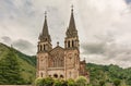 Covadonga Monastery in the Picos de Europa Asturias, Spain