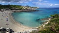 Cove of Cala Torta beach, Mallorca, Spain Royalty Free Stock Photo