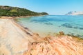 Cove in Capo Coda Cavallo Royalty Free Stock Photo