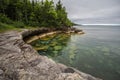 Cove On The Coast Of Lake Superior In Michigan Royalty Free Stock Photo