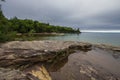 Cove On The Coast Of Lake Superior In Michigan Royalty Free Stock Photo