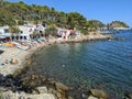 Cove with old Catalonian fishermenÃÂ´s house