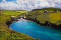 Cove at Port Quin, Cornwall, UK Royalty Free Stock Photo