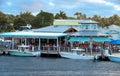 The Cove Waterfront Restaurant In Deerfield, Florida Royalty Free Stock Photo