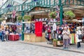 Covent Garden Market, main tourist attraction in London, UK Royalty Free Stock Photo