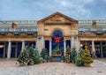 Covent Garden retail space square in winter holiday Royalty Free Stock Photo