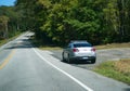 Police car with multiple license plate scanning technology