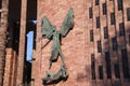 Coventry Warwickshire England cathedral ruins bombed in the war