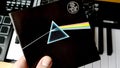 Cover of the album Dark side of the moon Royalty Free Stock Photo