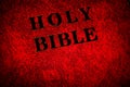 cover of the Bible book Royalty Free Stock Photo