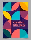 Cover design with shape