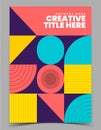 Cover design with shape