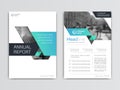 Cover design annual report,vector template brochures