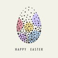 Cover design greeting cards for happy Easter. Royalty Free Stock Photo