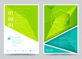 Cover Design Vector template set Brochure, Annual Report, Magazine, Poster, Corporate Presentation, Portfolio, Flyer, Banner. Royalty Free Stock Photo