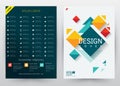 Cover Design Vector template set Brochure, Annual Report, Magazine, Poster, Corporate Presentation, Portfolio, Flyer, Banner