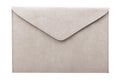 Cover envelope letter mail message white write. Royalty Free Stock Photo