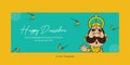 Cover page design of happy Dussehra