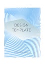 Cover Template Graphic Geometric And Glitch Elements. Desing Template. Abstract Posers Art Graphic Background