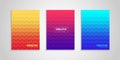 Abstract Minimal Geometric Gradient Cover Background