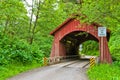 Covered Bridge Royalty Free Stock Photo