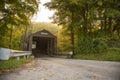 Covered Bridge Royalty Free Stock Photo