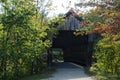 Covered bridge Contoocook River