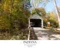 Covered Bridge Royalty Free Stock Photo