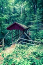 Covered bridge in Gillette Castle State Park