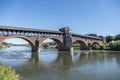 The covered bridge of Pavia Royalty Free Stock Photo