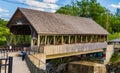 covered bridge in Quechee, Vermont Royalty Free Stock Photo