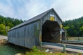 Covered bridge in St. Martins Royalty Free Stock Photo
