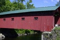 Covered Bridge in Vermont Royalty Free Stock Photo