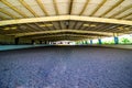 Covered Equestrian Practice Facility With Grandstands