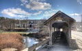 Covered Footbridge in Stowe, Vermont