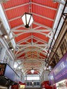 Covered market ceiling, Oxford, England.