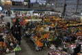 The covered part of the Vladimir market