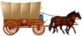 Covered Wagon Royalty Free Stock Photo