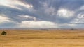 Perfect Sky on the Plains of South Dakota Royalty Free Stock Photo