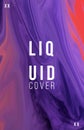 Covers design with abstract fluid shapes. Liquid color backgrounds collection. Templates for brochures, posters, banners and cards Royalty Free Stock Photo