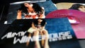 Covers and inserts of British singer-songwriter, AMY WINEHOUSE. she was deeply influenced by Motown music, first of all Diana Ross