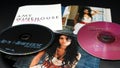 Covers and inserts of British singer-songwriter, AMY WINEHOUSE. she was deeply influenced by Motown music, first of all Diana Ross