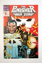 Covers of vintage Marvel Punisher comics